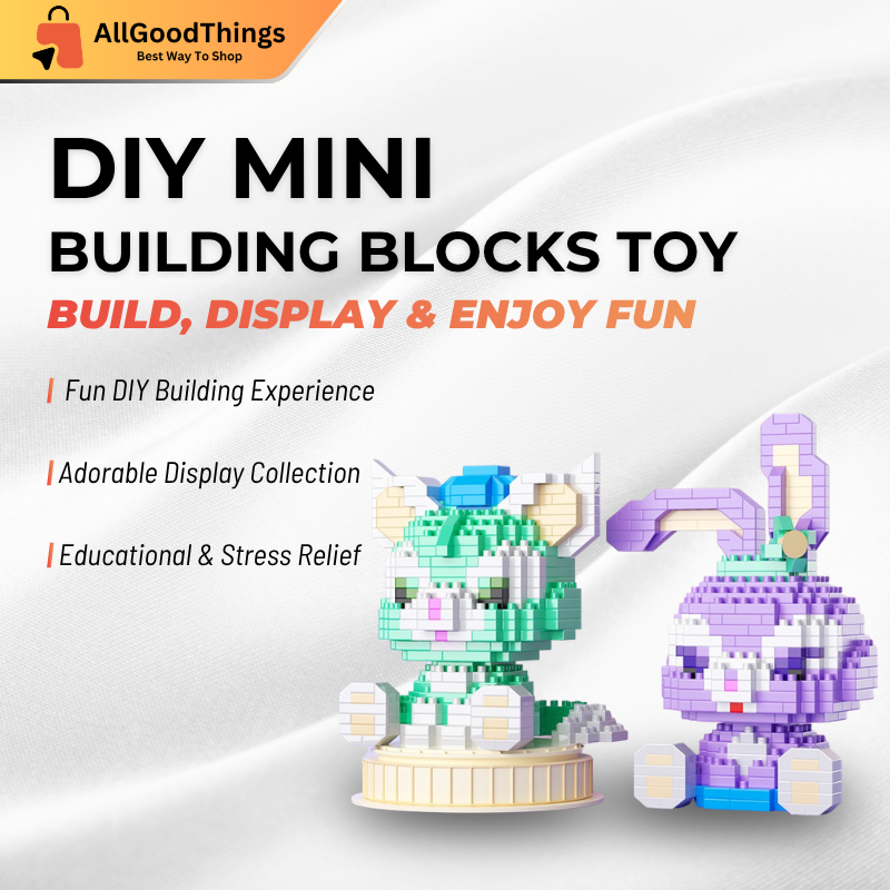 3D Block Mini Block DIY Disney Character Model Building Blocks Nano ...