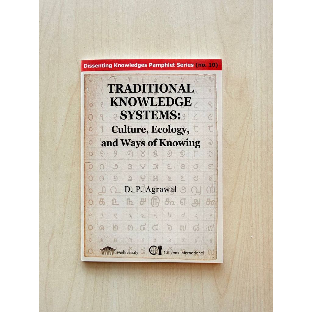 Traditional Knowledge Systems: Culture, Ecology, and Ways of Knowing ...