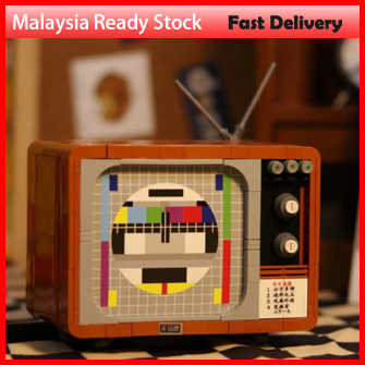 Zhe Gao Building Block Back To The 1990's Classic Ancient TV  Radio Blok Pembinaan