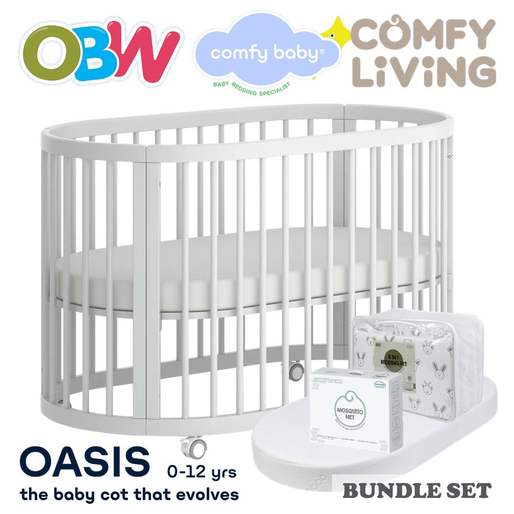 Comfy Baby Oasis Baby Cot | Shopee Malaysia