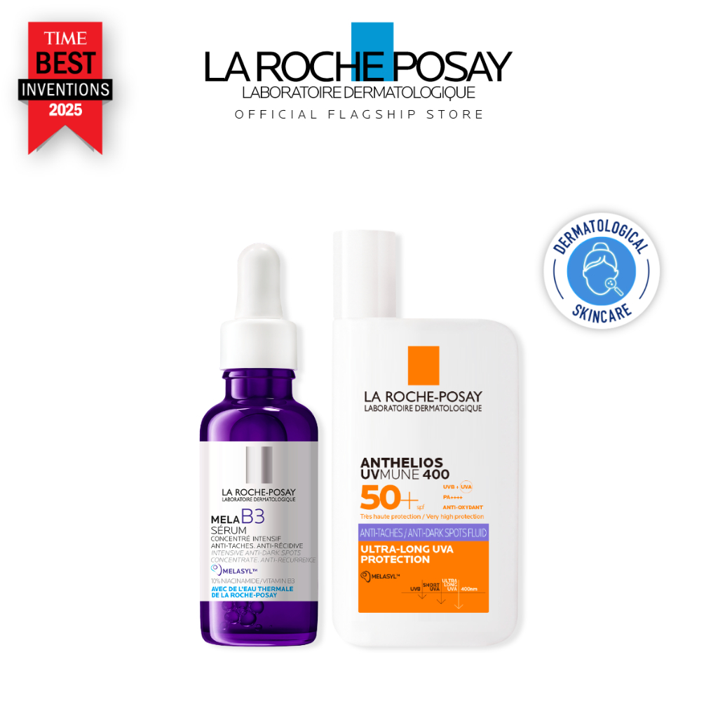 La Roche-Posay Correct & Protect Set – (Mela B3 Serum 30ML + Anthelios ...