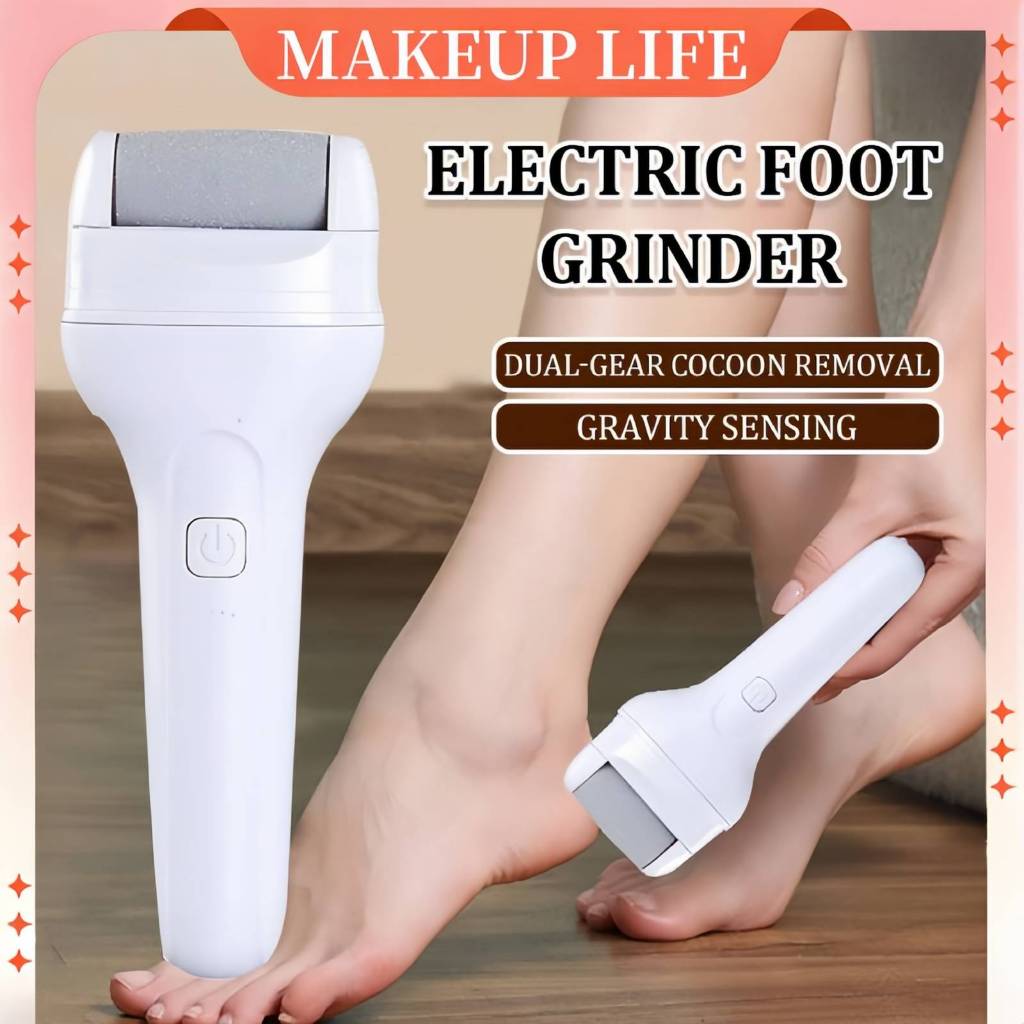 Rechargeable Electric Foot Grinder Callus Remover Pedicure Tool ...