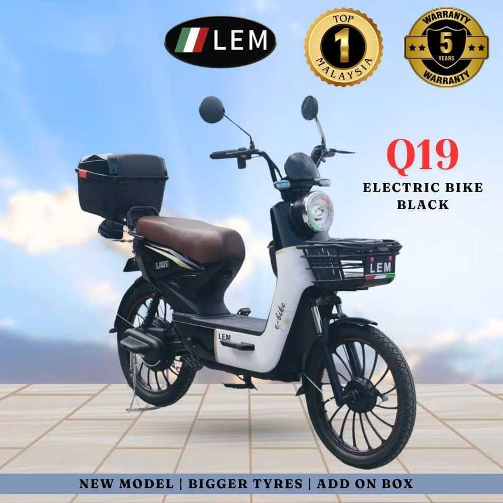 ★LEM★ 2026 NEW SCOOTER ELECTRIC E-Bike Elektrik Skuter Dewasa Q19│Q9 ...