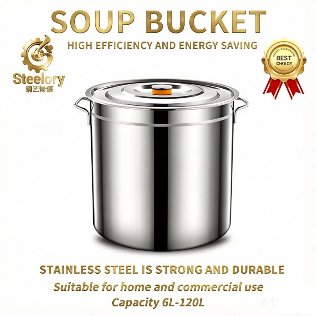 Steelory Stainless steel soup bucket baldi sup keluli tahan karat ...
