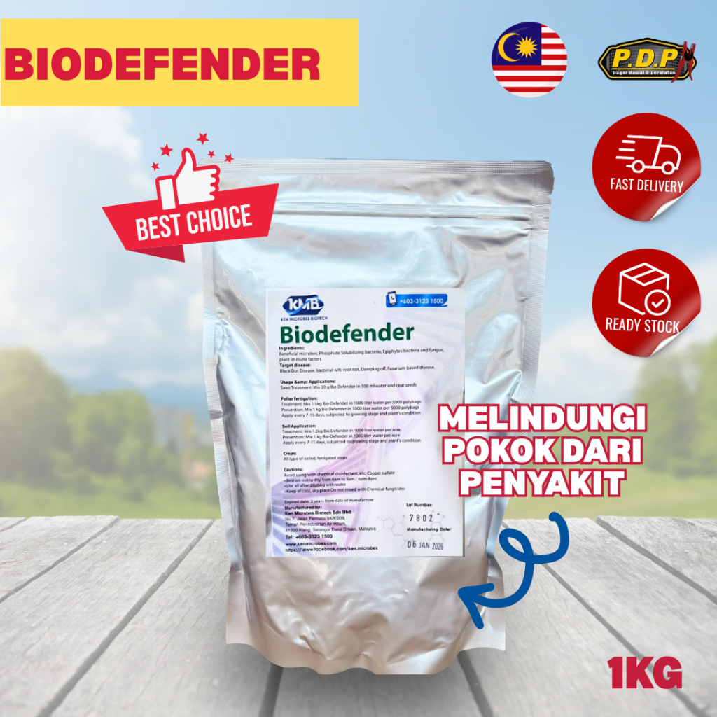 Biodefender 1kg |KenMicrobes Penyakit Pokok Racun Kulat Organik Pokok ...