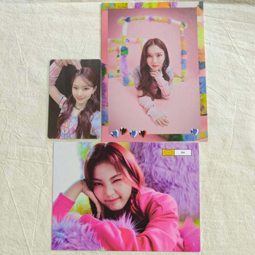 StayC Official Photocard & POB - Teddy Bear & 2nd Fanmeeting SWITH