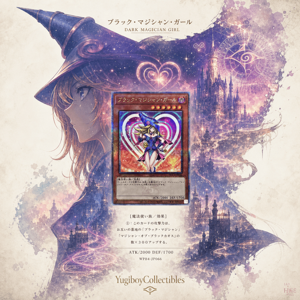 WPP4-JP066 Dark Magician Girl Quarter Century Secret Rare