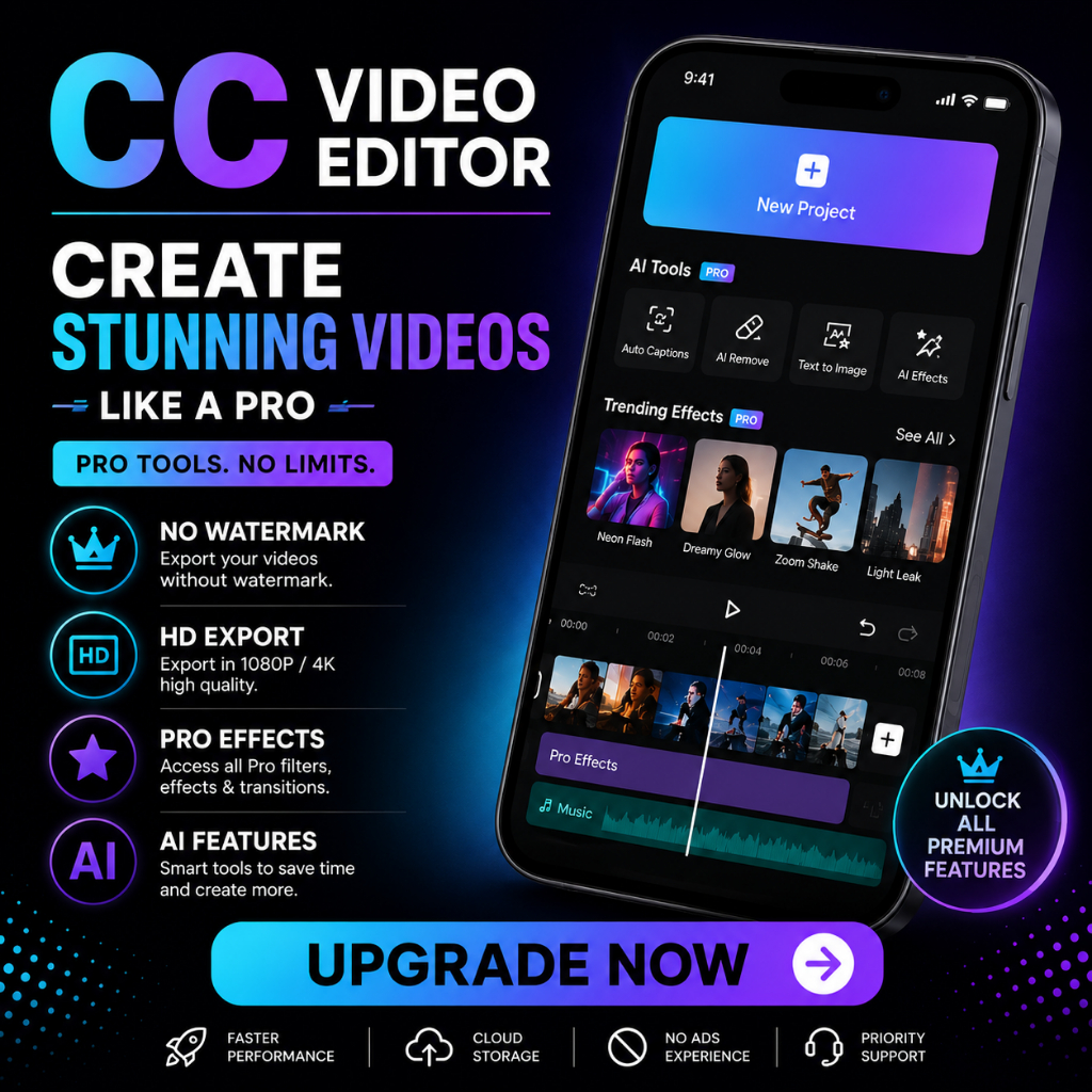 EDITING PRO | CC PRO | VIDEO EDITOR | Shopee Malaysia