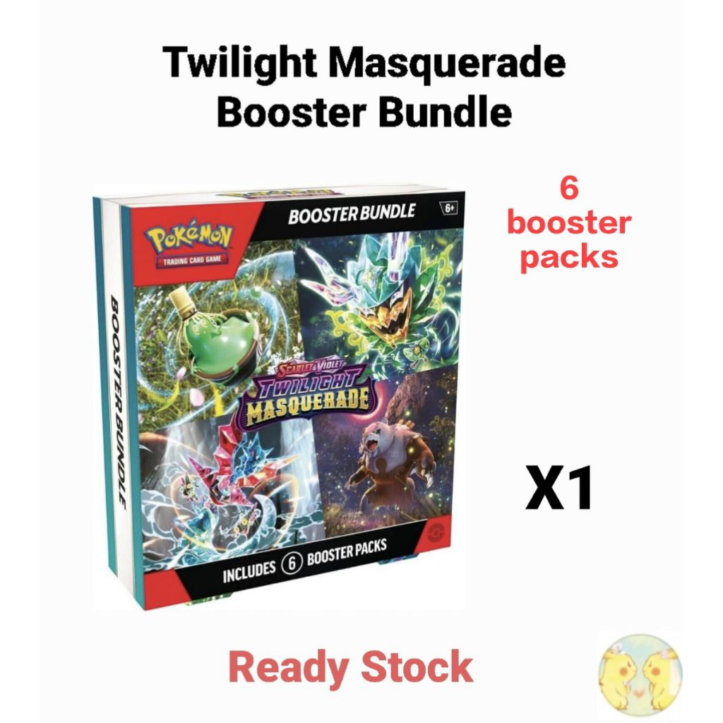 pokemon trading card games sv6 twilight masquerade booster bundle Pokmon TCG: Scarlet & VioletTwilight Masquerade Booster Bundle (6  Boosters) : Toys & Games