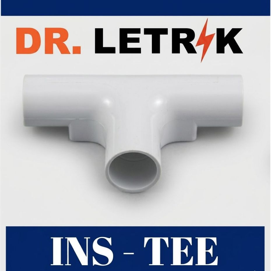 PVC Conduit Pipe Fitting Inspection Tee / 