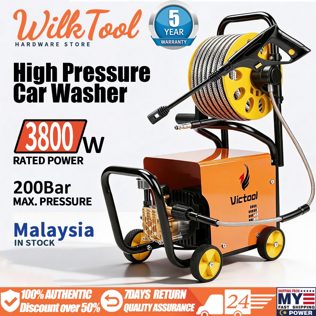 WilkTOOL Water jet High Pressure Cleaner Water Jet Sprayer Machine ...