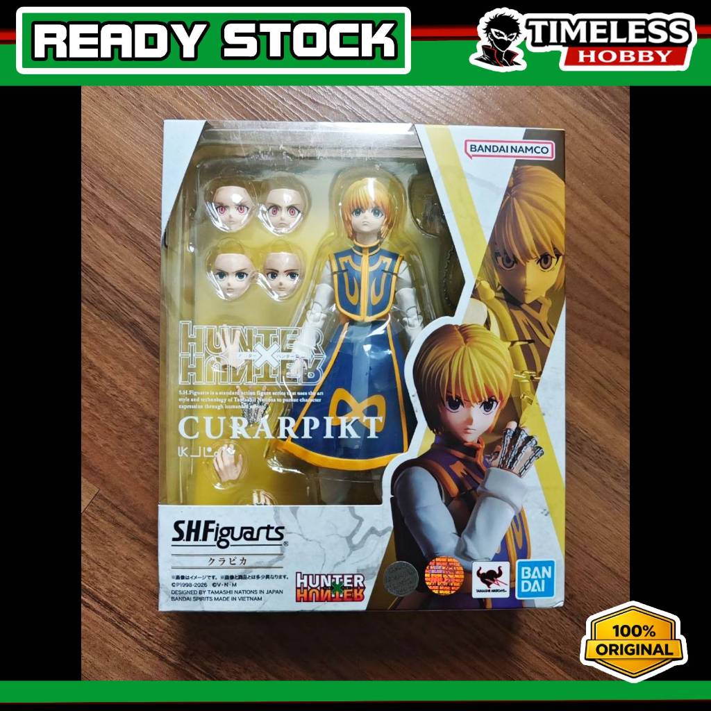 (READY STOCK) SHF Kurapika HUNTER X HUNTER S.H.Figuarts Bandai Namco ...