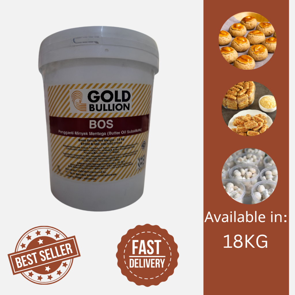 [READY STOCK] Gold Bullion Bos 18kg/Penganti minyak sapi/Butter oil ...
