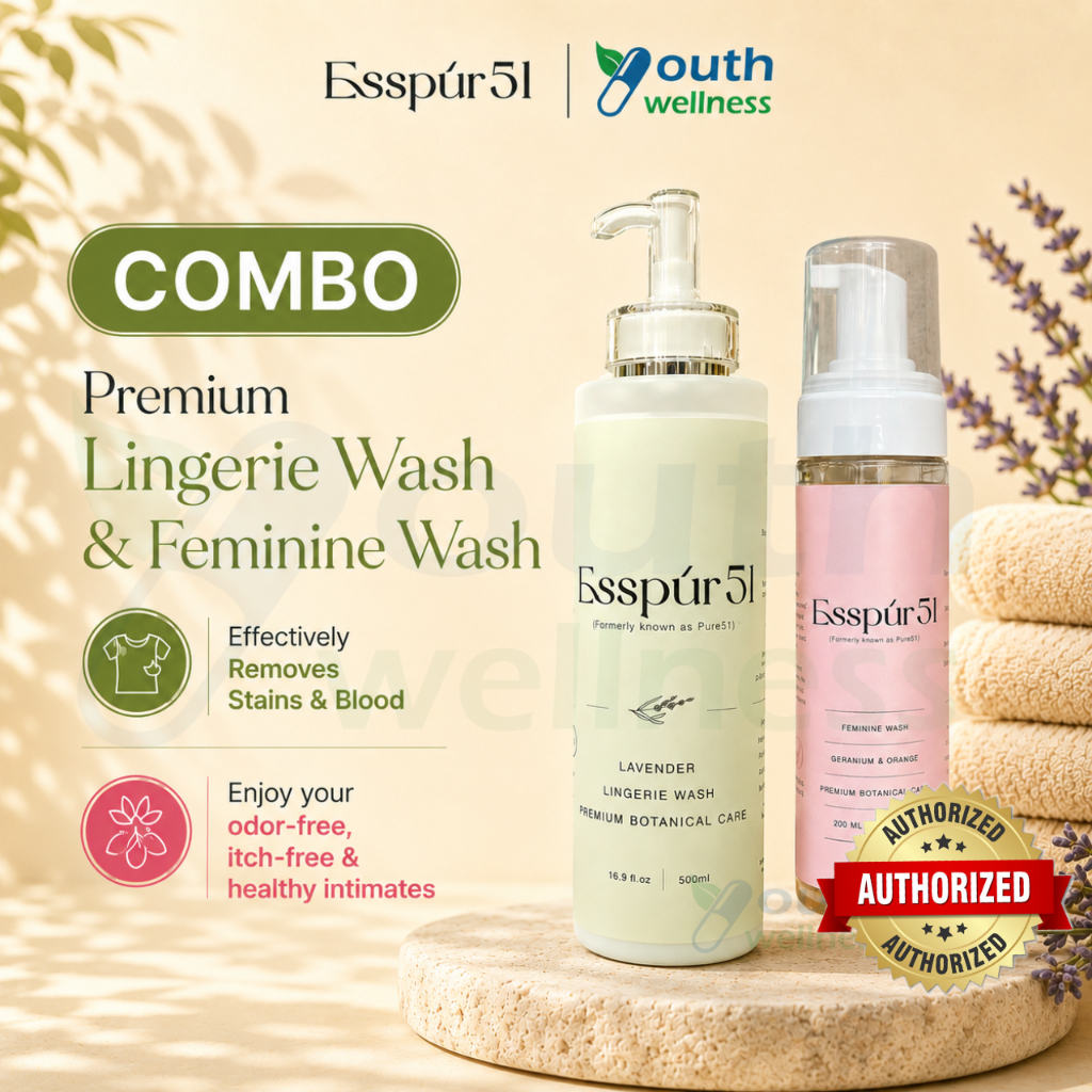 [COMBO] Pure51 (Esspur51) Feminine Wash 私密护理液 (200ml) Underwear ...