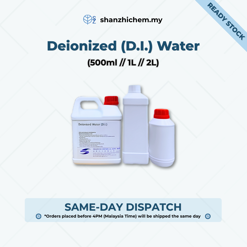 Deionized Water DI Water Lab Use 500ml, 1L, 2L | Shopee Malaysia