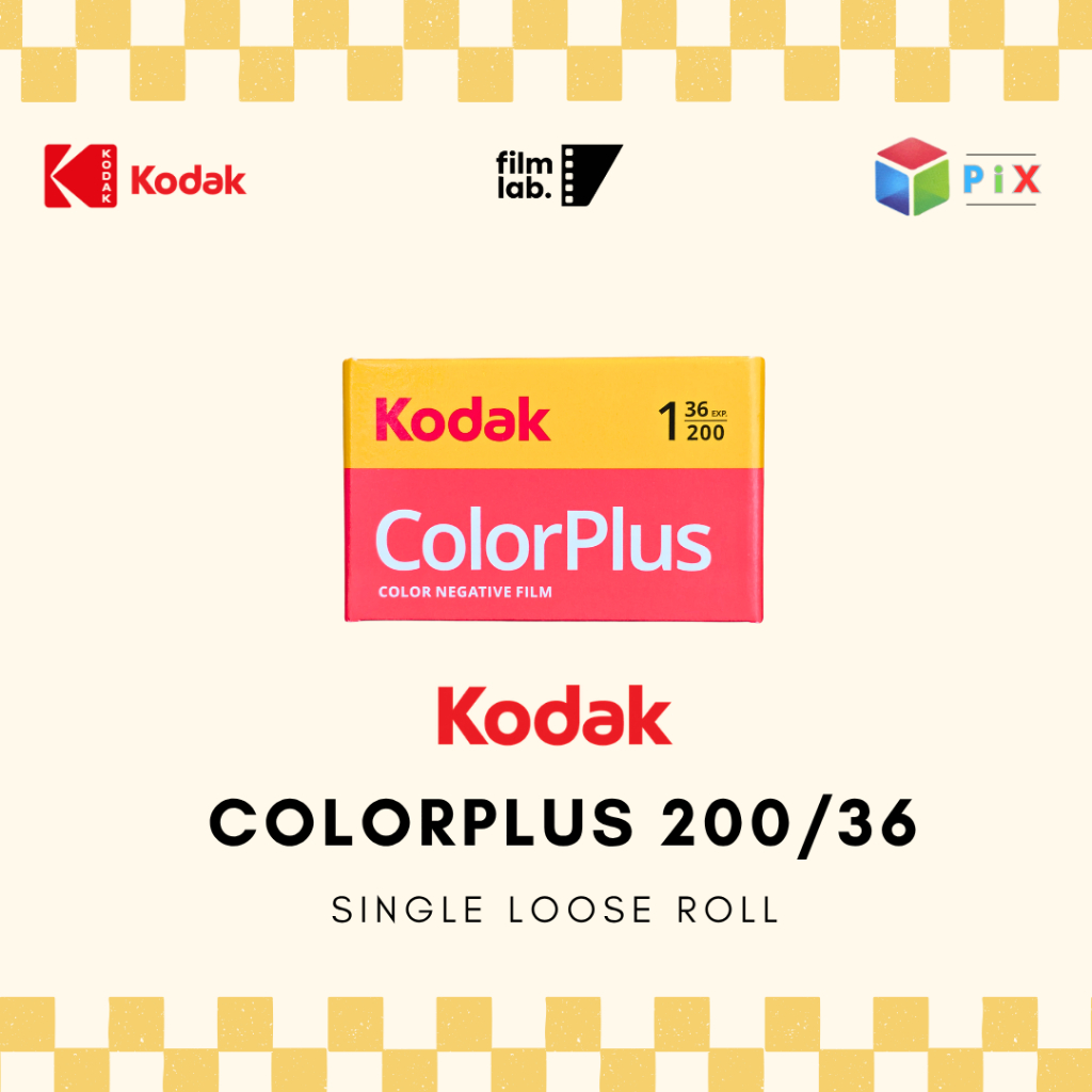Kodak Colorplus / Color plus 200 35mm Single Pc June 2028!!! Colorplus ...