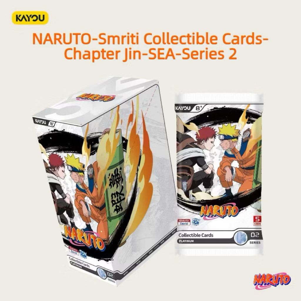 🇲🇾官方正版｜卡游KAYOU NARUTO JIN SERIES 1 & 2 ENGLISH T2W7 T2W8