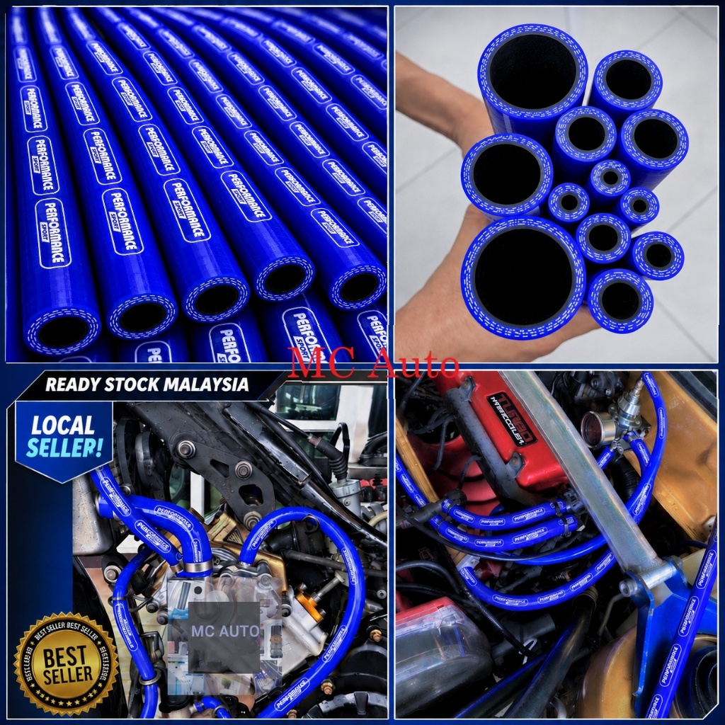 Limited Offer 4 Layer Heavy Duty Samco Hose Silicone Water Hose Oil ...