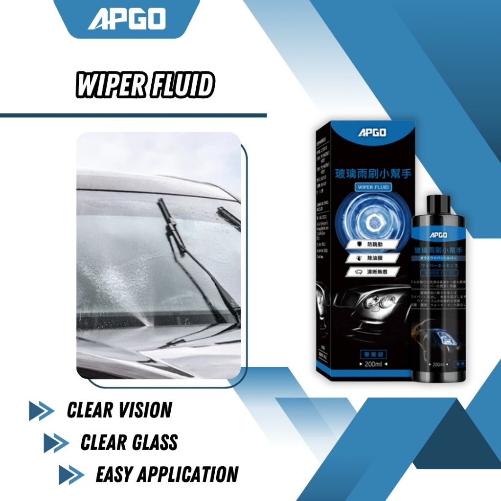 APGO Car Wiper Fluid 200ml | Shopee Malaysia