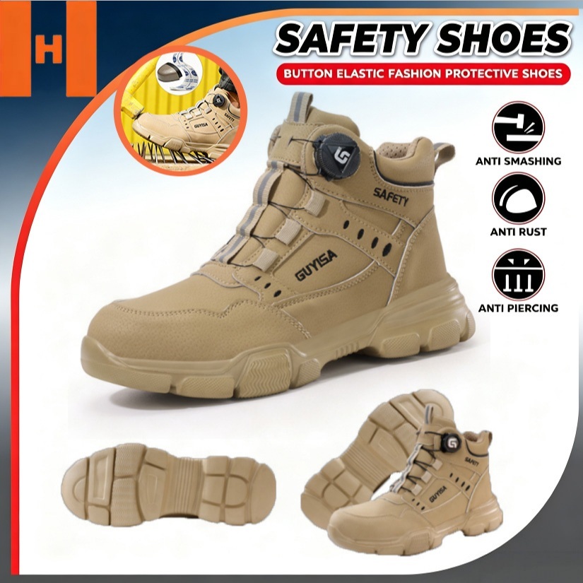 HOHEWEG Anti-Slip Industrial Safety Shoes Impact Resistant Steel Toe ...