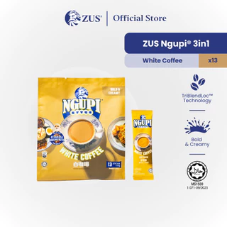 ZUS Ngupi® 3in1 - White Coffee