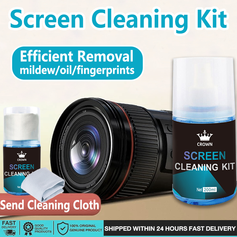 Screen Cleaner 3in1 TV PC Laptop Monitor Pembersih LCD Cleaner All Kind ...