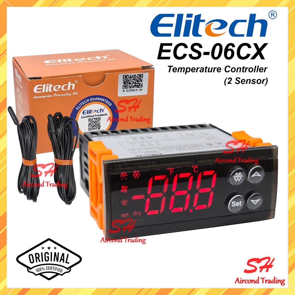 ELITECH ECS-06CX Temperature Controller | Shopee Malaysia