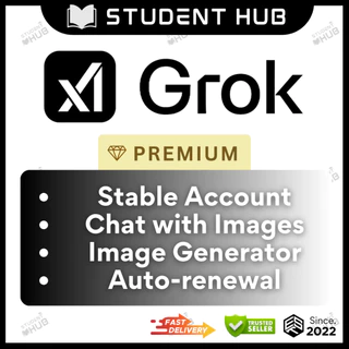 [ONLINE] 𝐆𝐫𝐨𝐤 𝐏𝐫𝐞𝐦𝐢𝐮𝐦 𝐀𝐜𝐜𝐨𝐮𝐧𝐭 | SuperGrok Version | Smart AI Chat | DeepSearch | Multifunctional Application