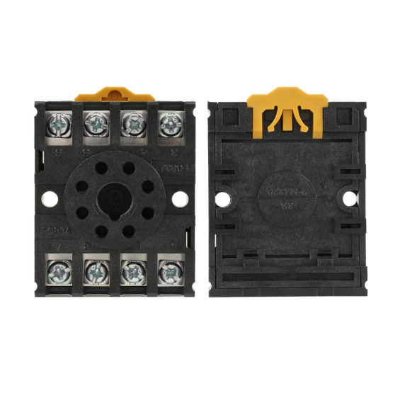 PF083A Relay Base Socket Tapak relay with Pressure Clamp Screw Base ...