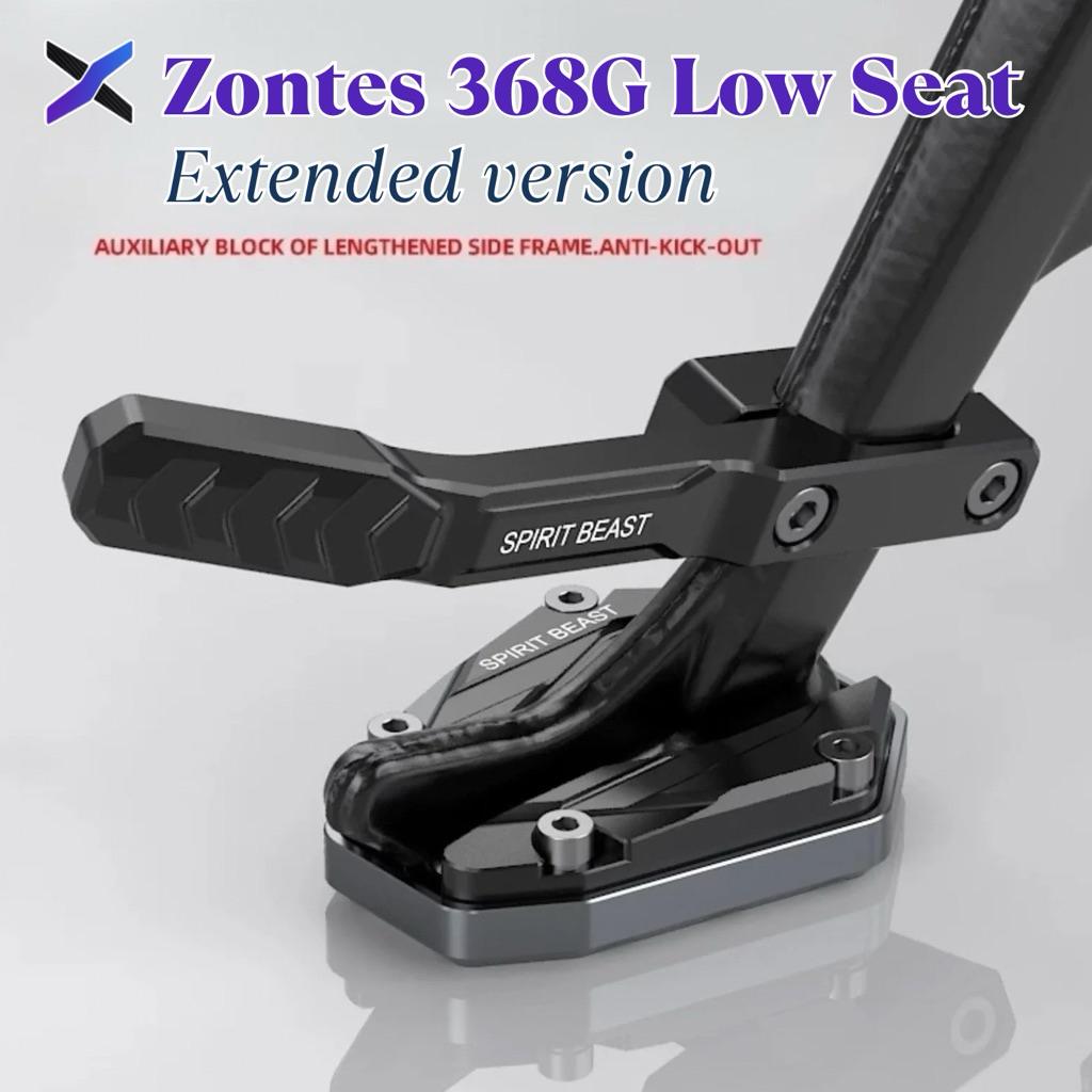 Zontes 368G Side Stand Extension Kick (LOWER SEAT) | Shopee Malaysia