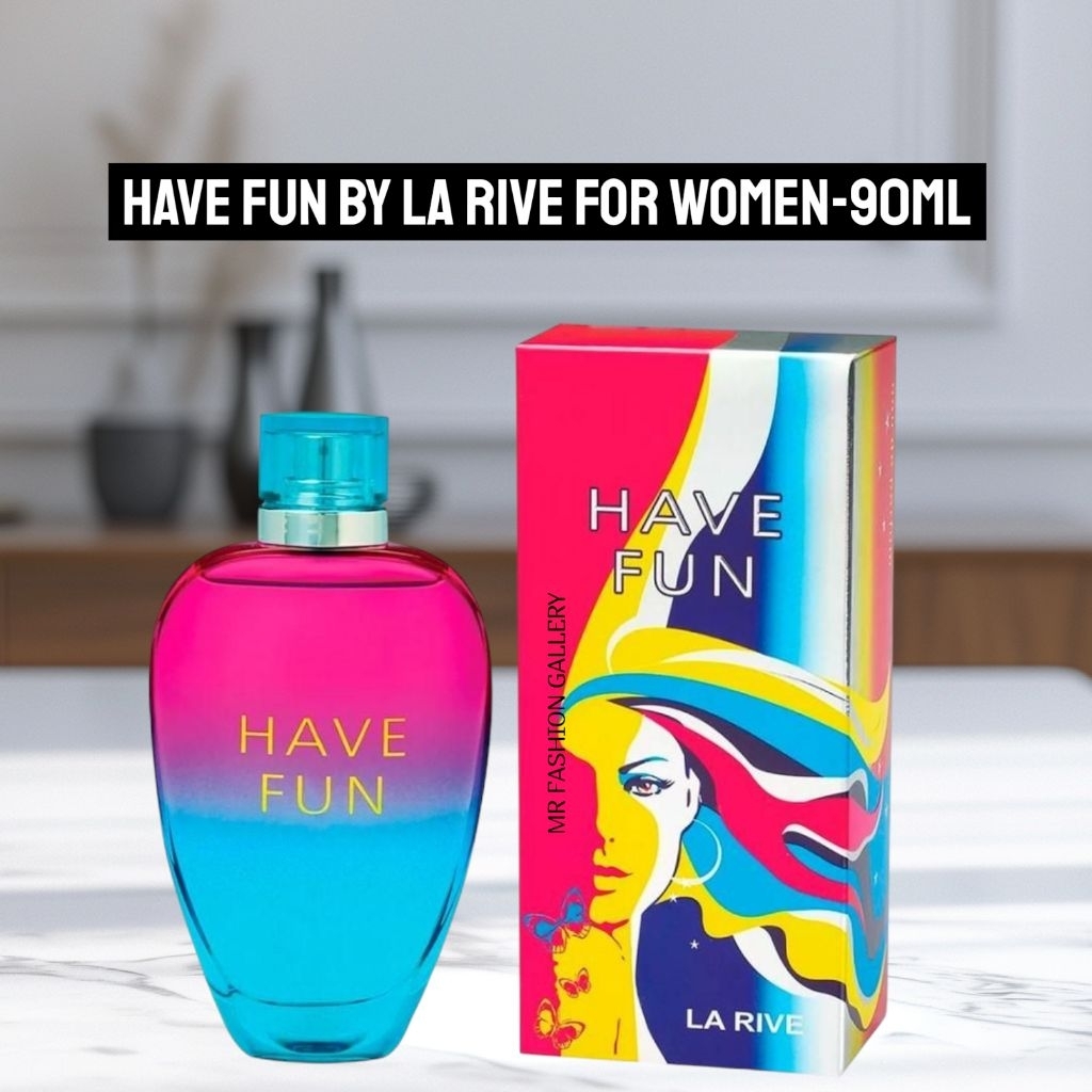 HAVE FUN BY LA RIVE FOR WOMEN 90ML PARFUM | Shopee Malaysia