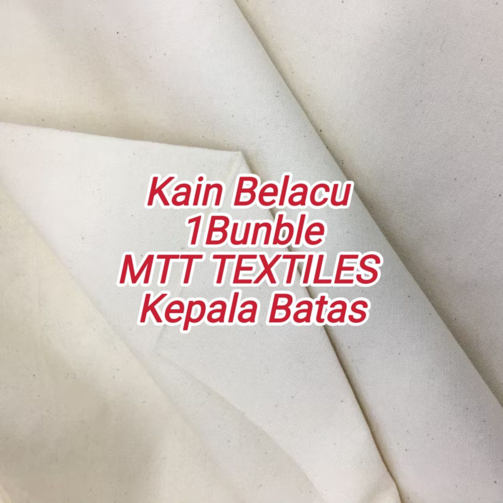 Kain Belacu Bidang 38'' Cotton Kualiti Tebal 1 Bundle (Width 38 ...