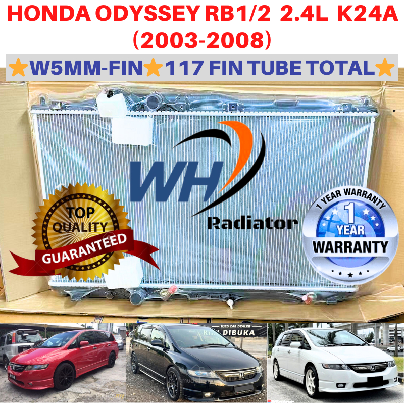 HONDA ODYSSEY RB1/RB2 2.4cc K24A TOP QUALITY W5MM-FIN TOTAL 117TUBE ...