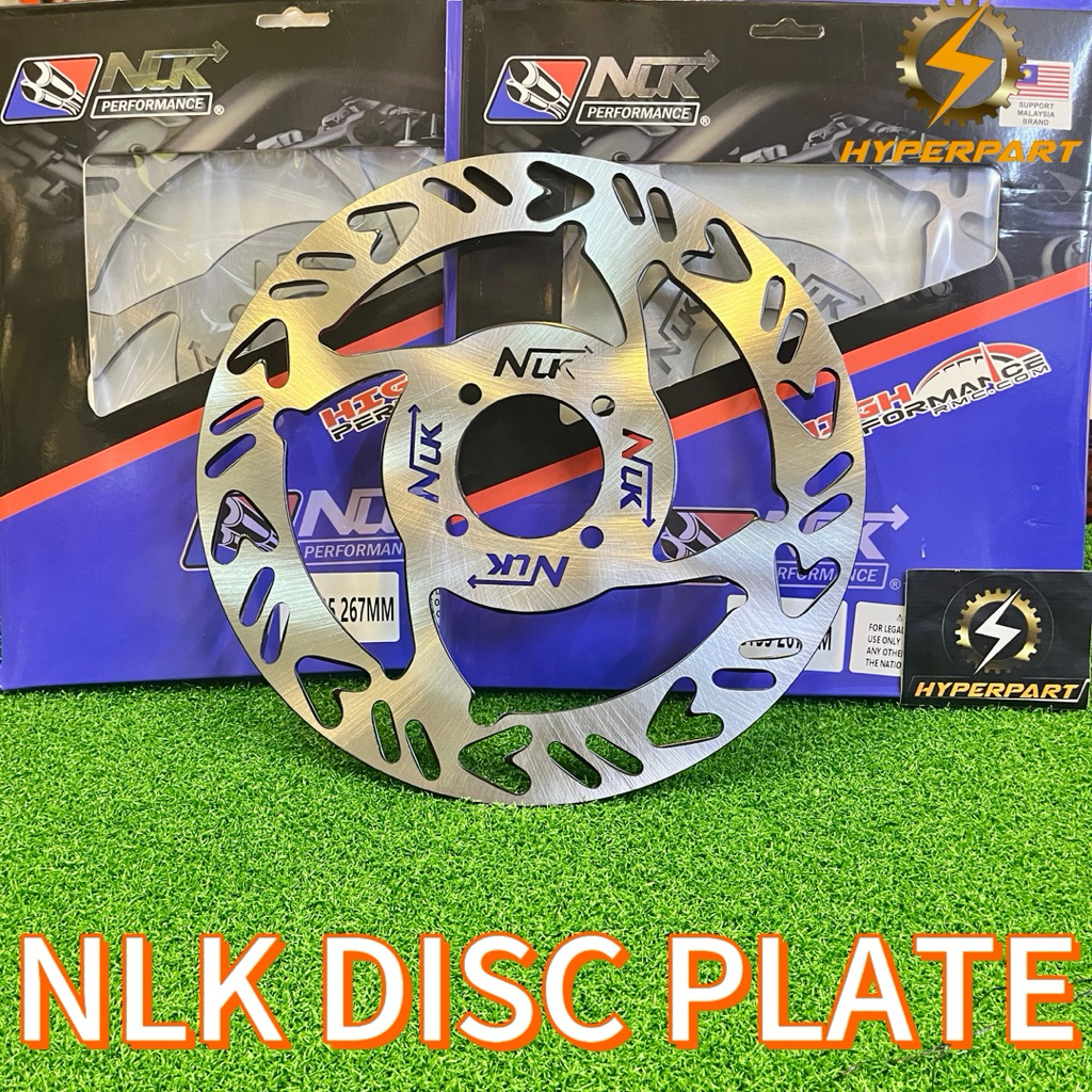 NLK PERFORMANCE DISC PLATE LC135 Y15 Y16 RS150 UNTUK MOTOR PAKAI ...