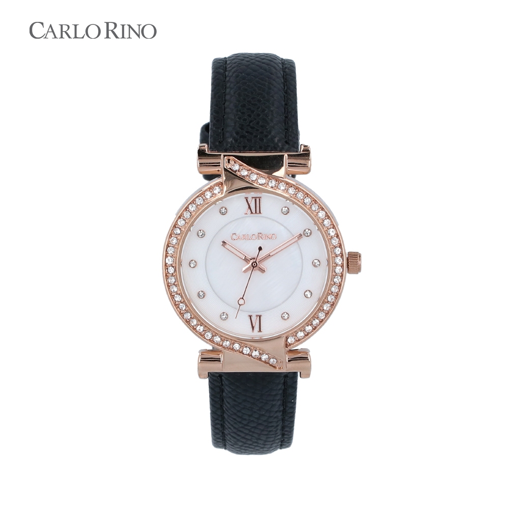 Carlo Rino Marlowe Watch - Black | Shopee Malaysia