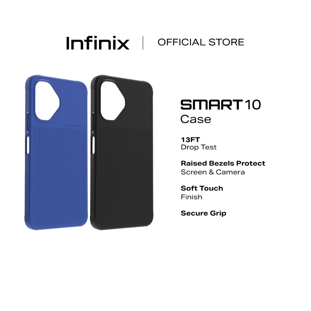 Infinix Smart 10 Case 13FT Drop Tested Raised Bezels Protect Screen All ...