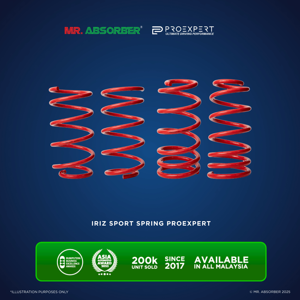 Proton Iriz Proexpert Sport Spring | Shopee Malaysia
