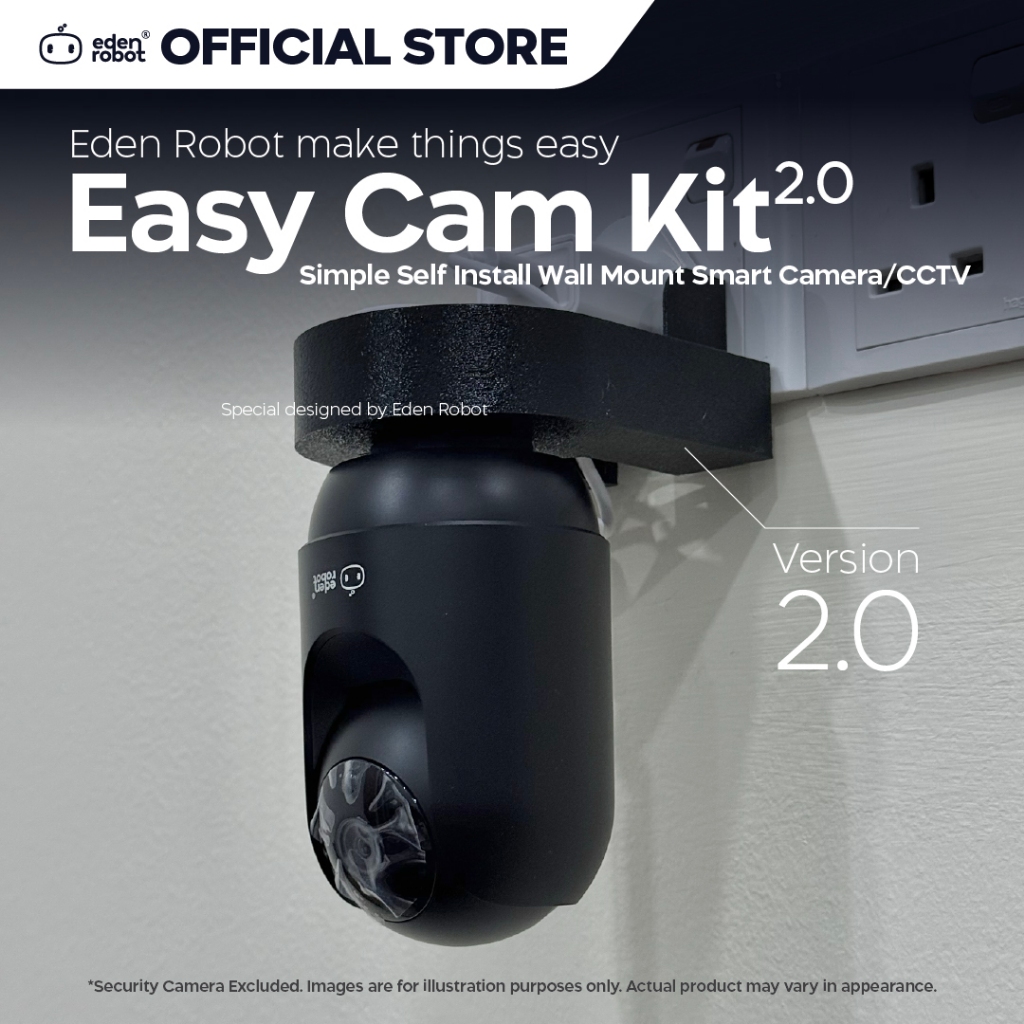 【Eden Robot】Easy Cam Kit Ver 2.0 | Security Camera Installation Kit ...
