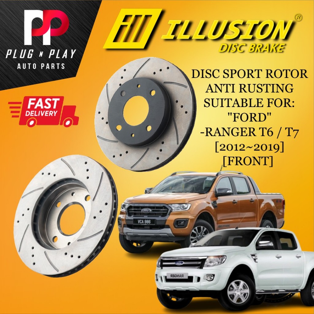 ILLUSION FORD RANGER T6 / T7 2.2 / 3.2 [2012~2019] FRONT (DEPAN) SPORT ...