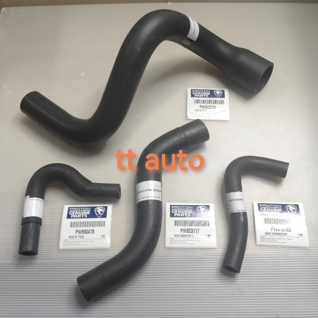 PROTON SAGA FLX CVT RADIATOR HOSE / TOP HOSE / BY PASS HOSE / LOWER ...