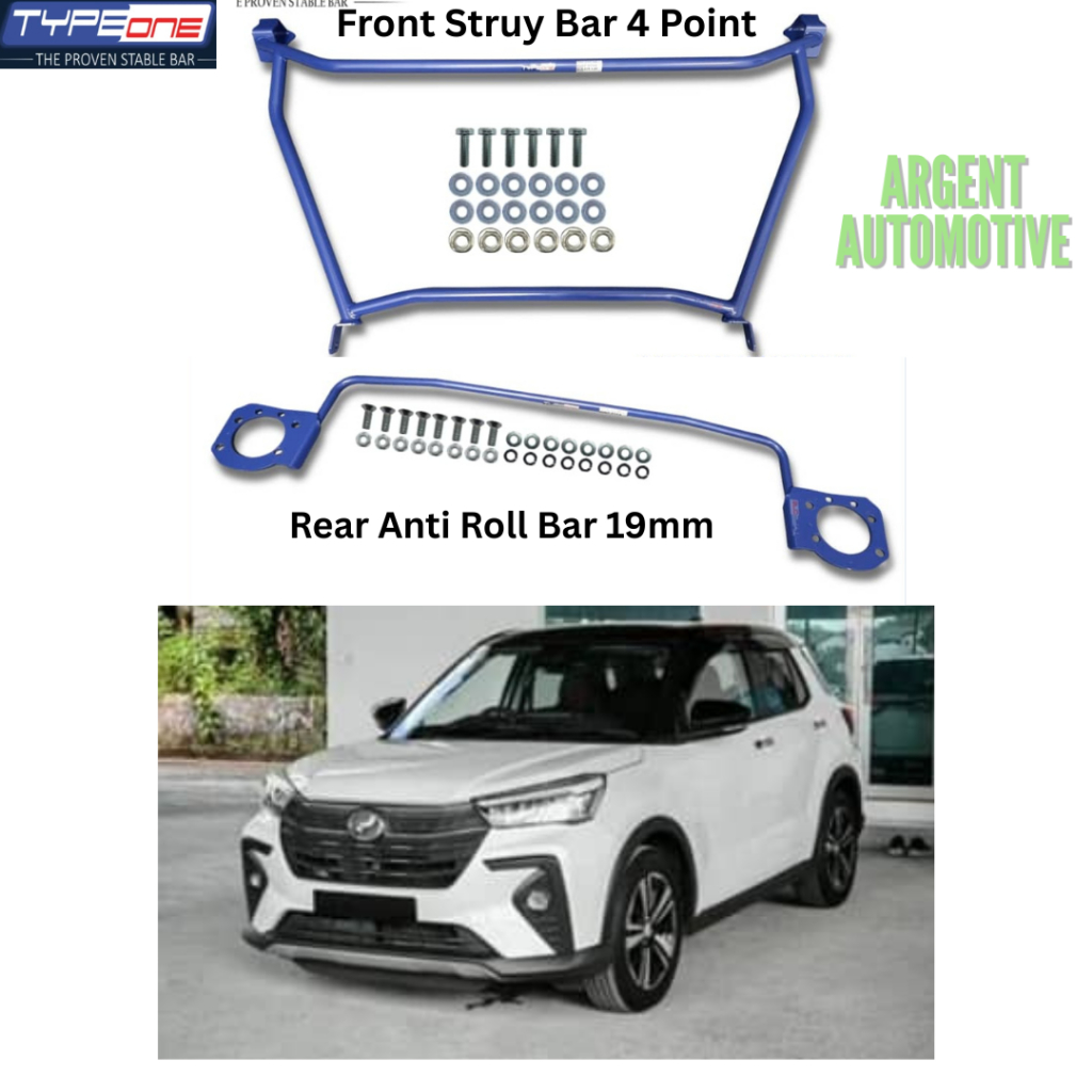 [ PACKAGE TYPE ONE SAFETY BAR ] PERODUA ATIVA 1.0T 2021 2023 2024 2025 ...