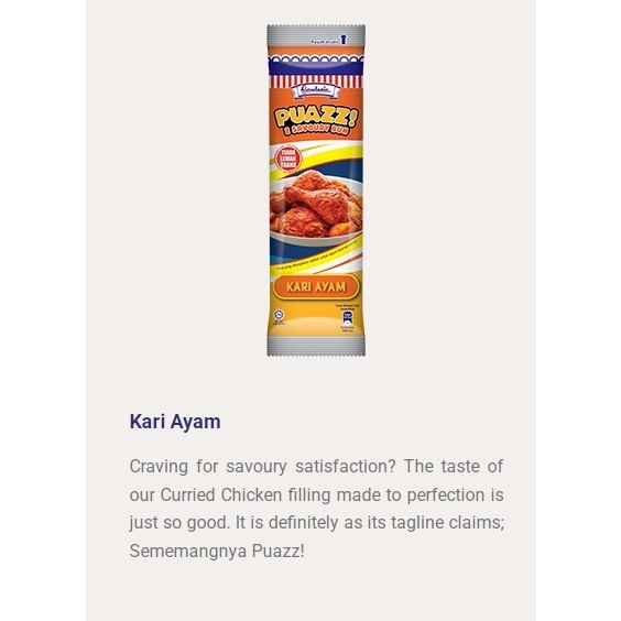 Gardenia Puazz Sambal Royale / Kari Ayam - 2 Ban Bun - Sedap Ikan Bilis ...