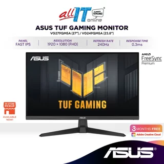 ASUS TUF Gaming VG279QM5A 27'' / VG249QM5A 23.8'' Full HD 240Hz Gaming Monitor | IPS | 0.3ms | G-SYNC | AMD FreeSync