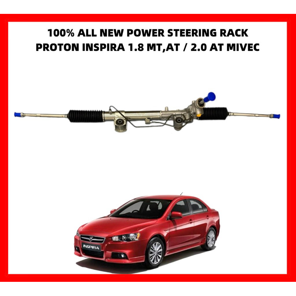 100% ALL NEW POWER STEERING RACK PROTON INSPIRA 1.8 MT,AT / 2.0 AT ...
