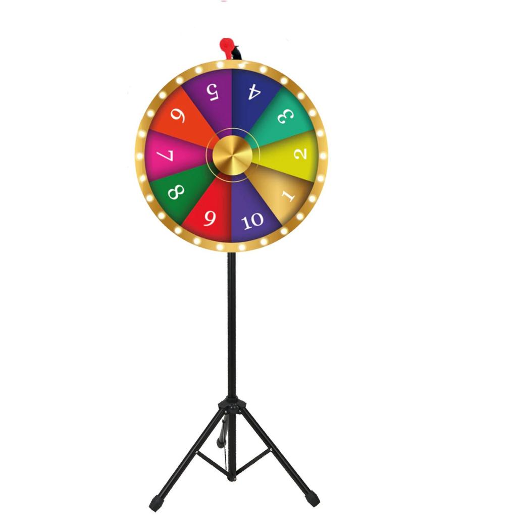 Lucky Draw Wheel Table Stand (High Resolution) 30cm 80cm Diameter Board ...