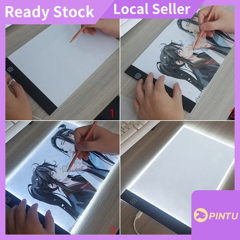 A3/A4/A5 Electronic Drawing Board Three Level Dimming Light ...