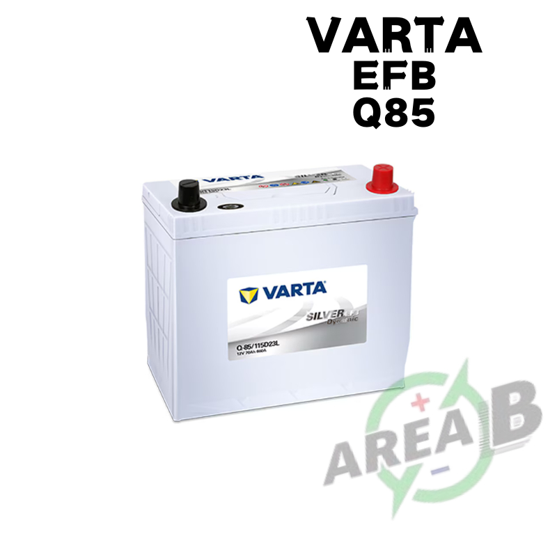 Q85 115D23L | Varta Silver EFB Dynamic for Idle Stop Car Battery Bateri ...