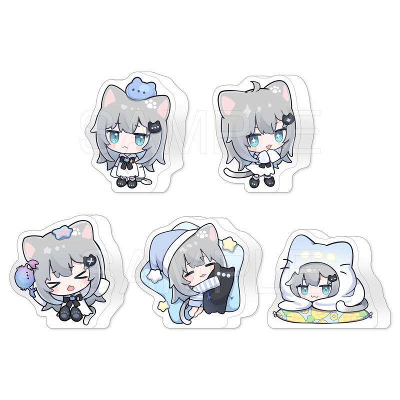 甘城なつき 誕生日 記念 グッズ セット PO 10/17] Nachoneko Birthday 2025 Goods 甘城なつき誕生日記念グッズ