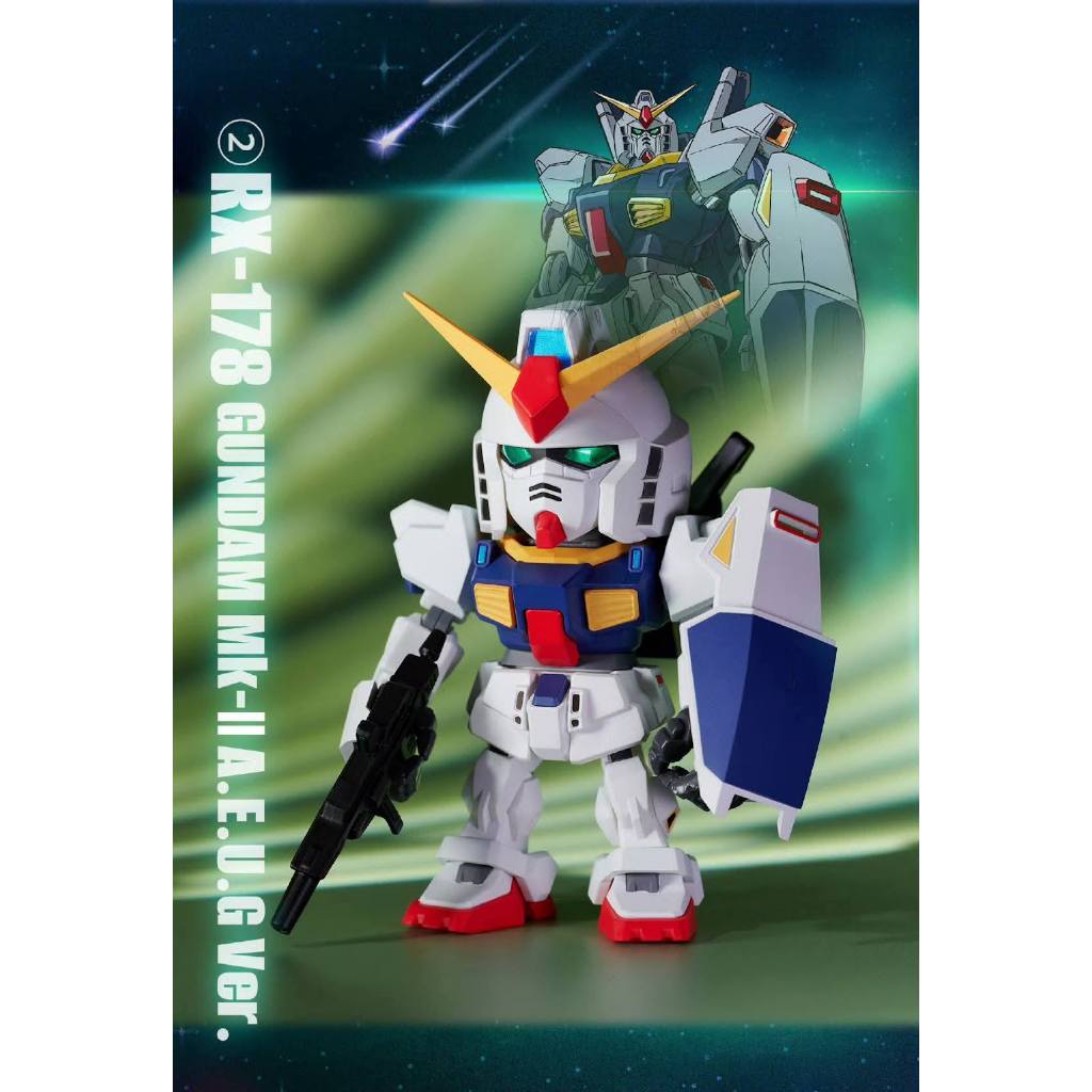100% GENUINE QMSV Mini Z Gundam & Gundam Mk-II Series Blind Box