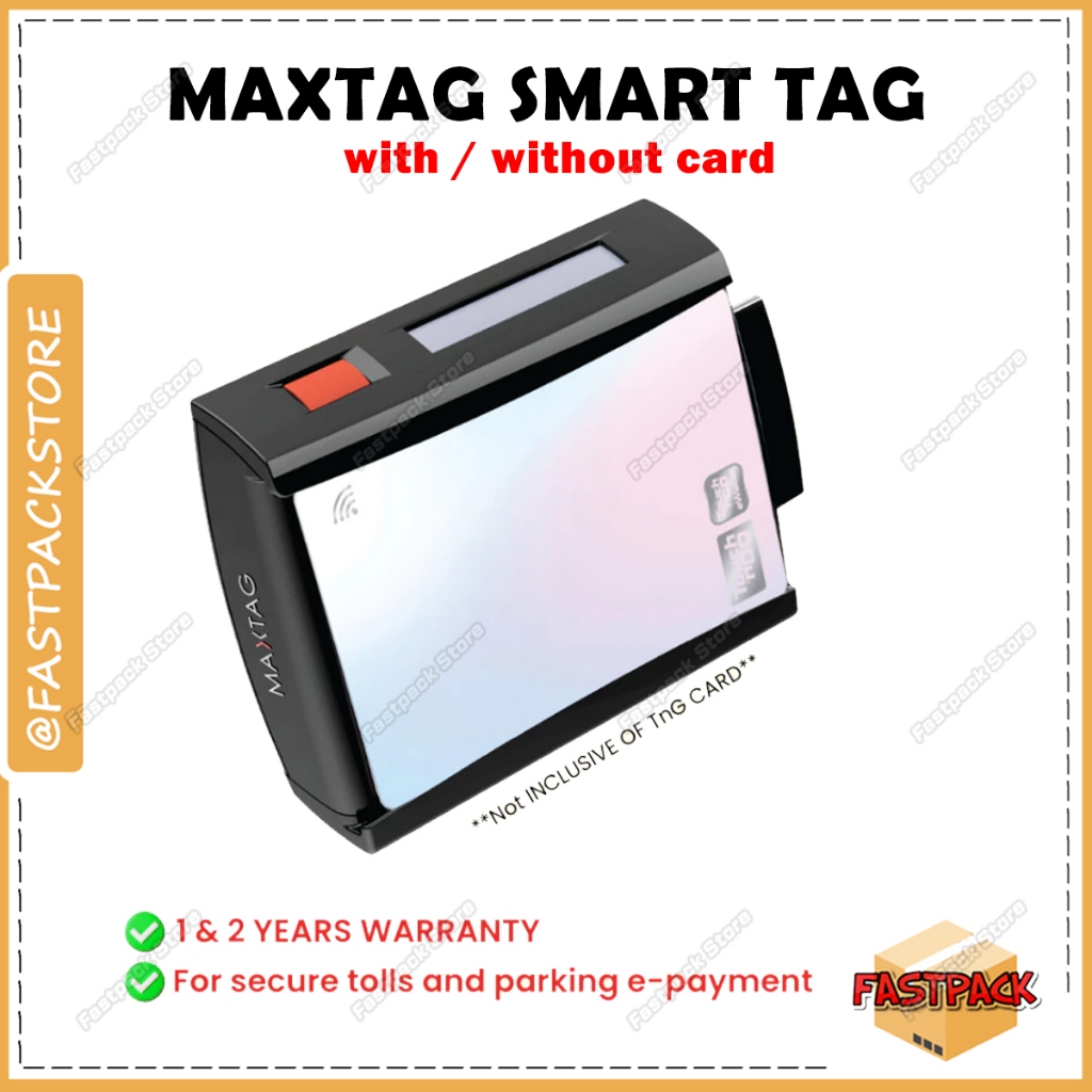MaxTag Smart Tag Black Edition Tol Reader Touch n Go Infrared Malaysia ...